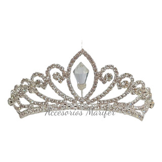 Corona Para Niña, Paje O Princesa En Color Plata Corona Para Niña, Paje O Princesa En Color Plata