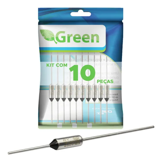 10x Fusível Térmico 16a 240° 240 Graus 110v 127v 220v 250v