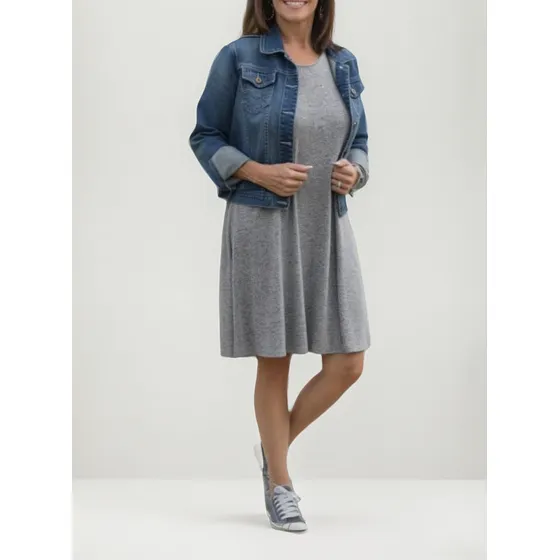 Vestido Amplio De Lanilla!!