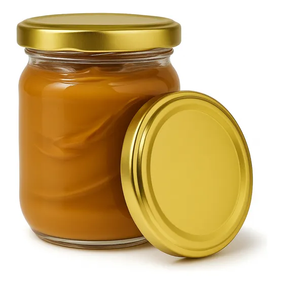 24 Potes De Vidro 200ml Com Tampas Metalicas E Lacres