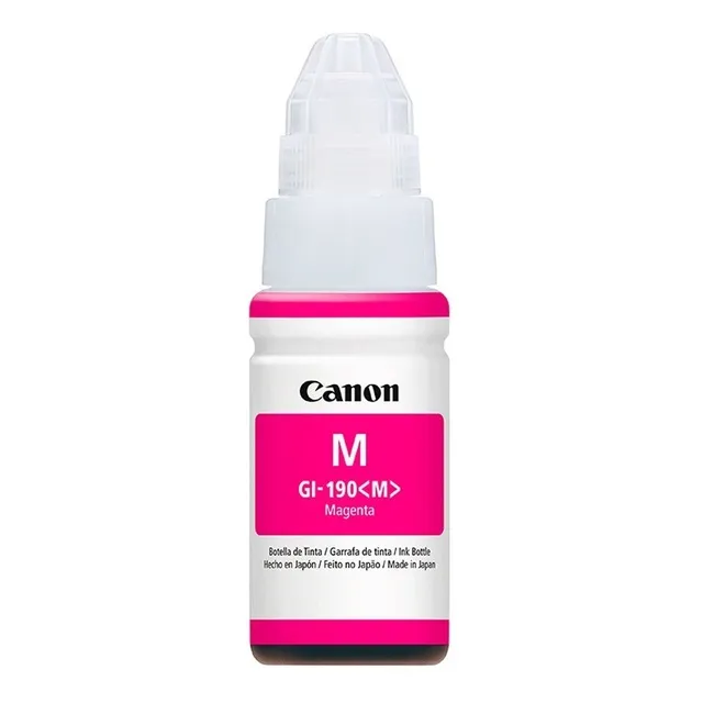 Botella  De Tinta Canon Original Gi190m Magenta