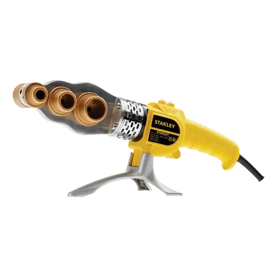 Termofusora Stanley 1500W SXH1530 220V - Fusión Precisa de Tuberías con Control de Temperatura Incluye 6 Boquillas