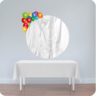 Fondo Banner Candy Bar Circular Personalizado 100x100cm Fondo Banner Candy Bar Circular Personalizado 100x100cm