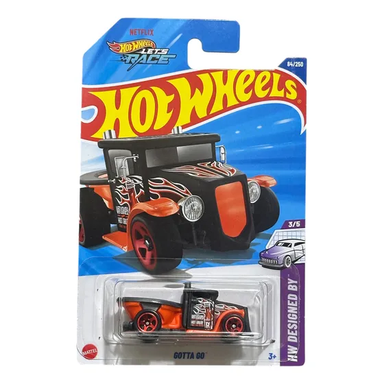 Hotwheels Gotta Go 803a Negro