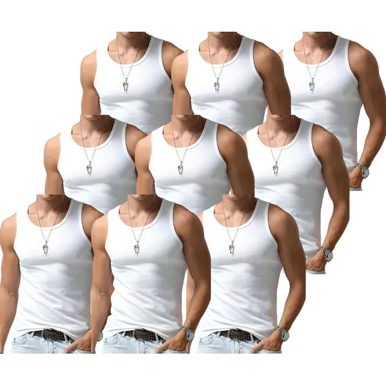 Bividi Para Hombre Pack De 9 Und. | 100% Algodón