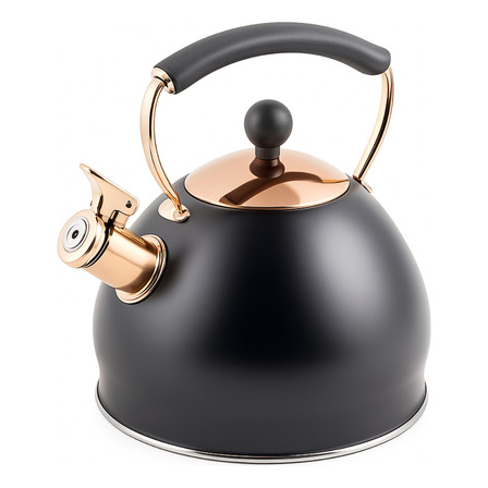 Pava Silvadora Acero Inox. 3lt Color Negro/dorado Nex Cook Pava Silvadora Acero Inox. 3lt Color Negro/dorado Nex Cook