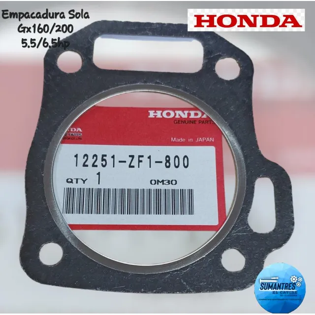 Empacadura Candela Motor Estacionario Honda Gasolina 