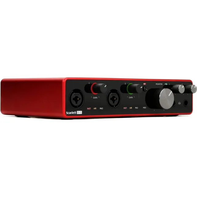Interfaz De Audio Focusrite Scarlett 8i6 3rd Gen Usb