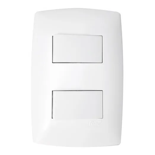 Interruptor Duplo 1 Paralelo+ 1 Simples Home Branca - B'lux 