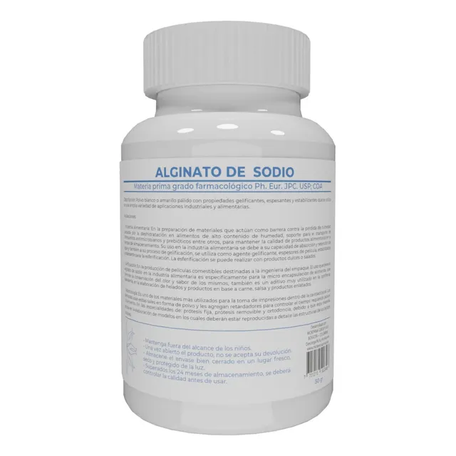 Alginato De Sodio X 100g Esferificaciones + Envío