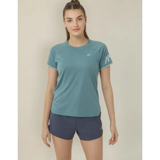 Icon Ss Top Indigo Blue/amber