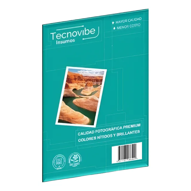 Papel Mate Tecnovibe A4 130g 20 Hojas Adhesivo
