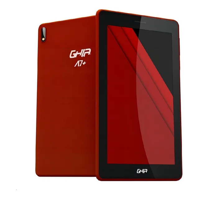 Tablet Ghia Plus 2gb Ram Android 10 7 Pulgadas Quadcore Roja Color Rojo