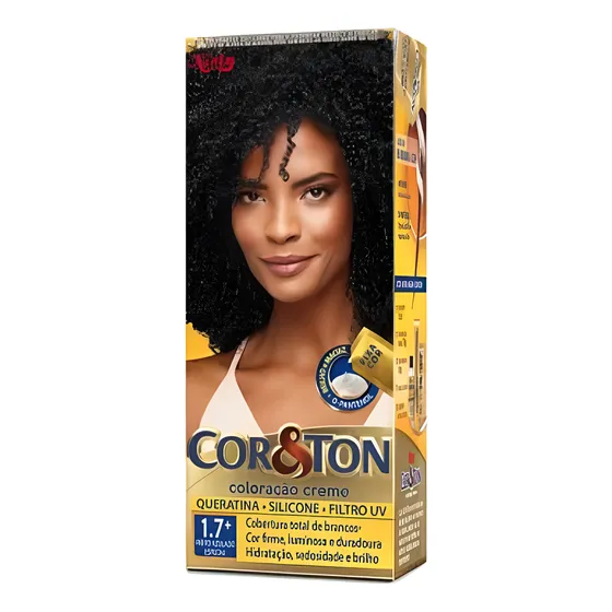 Kit Tintura Coloração Cabelo Cor & Ton Niely Todas As Cores