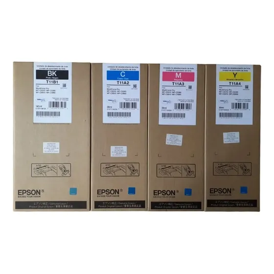 4x Kit Tinta Original Epson Workforce Pro Wf-c5810 Wf-c5890