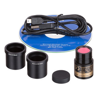 Amscope Md500 - Cámara Microscopio Digital 5mp, Usb Amscope Md500 - Cámara Microscopio Digital 5mp, Usb