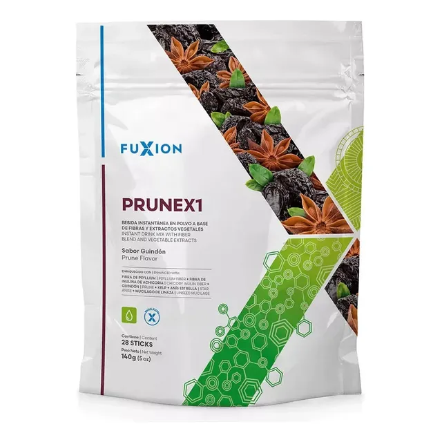 Fuxion Prunex Limpieza Digestiva 28 Sticks 140g Gindones