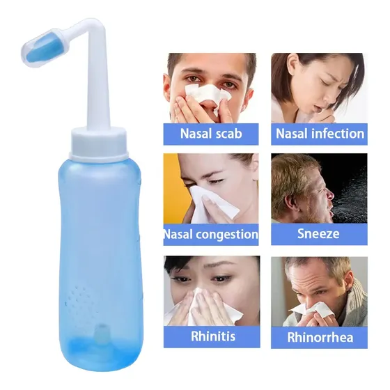 Botella Lavado Nasal Nariz Envase Niños Adultos Sinusitis