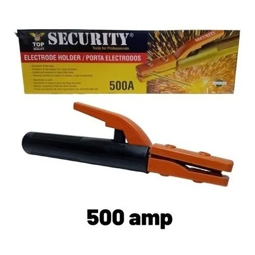 Pinza Porta Electrodo De 500amp Soldadura Resistente 