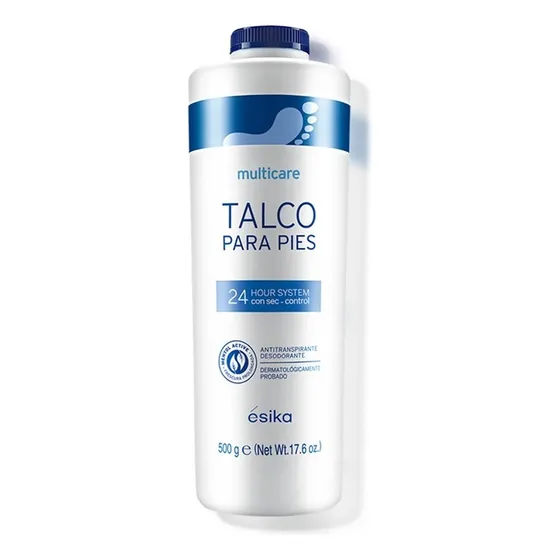 Talcos Para Pies Esika 500 Gramos