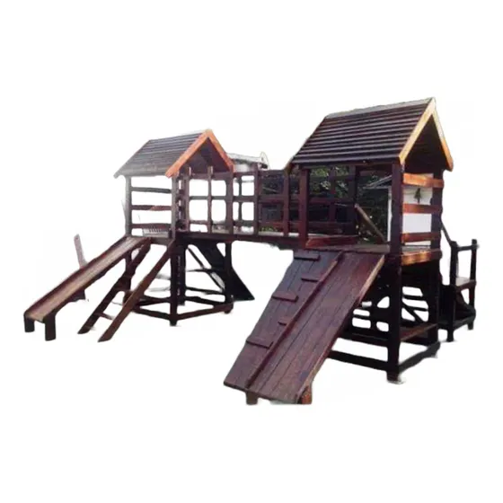 Juegos En Madera Exterior Para Niños .
