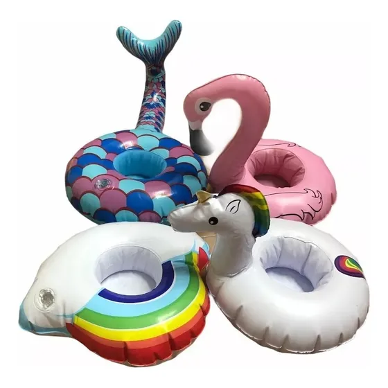 Posavasos Inflables Modelos Varios Pileta X Mayor  X 12 Unid