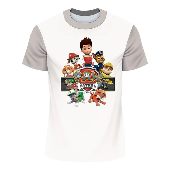 Franela Niños Niñas Y Adultos Paw Patrol 