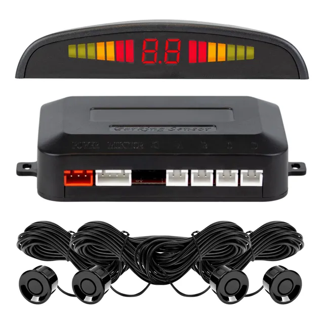 Kit Universal Display Led Sensores De Estacionamiento Auto