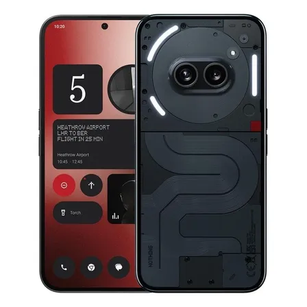 Nothing Phone (2a) Dual SIM 256 GB Negro 12 GB RAM