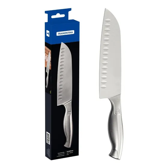 Cuchillo Santoku Sublime 7.5 de Acero Inoxidable Tramontina