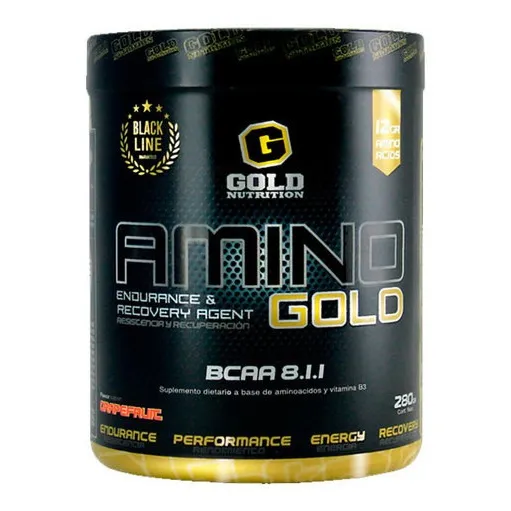 Amino Gold 280 Gr Gold Nutrition Bcaa Arginina Glutamina