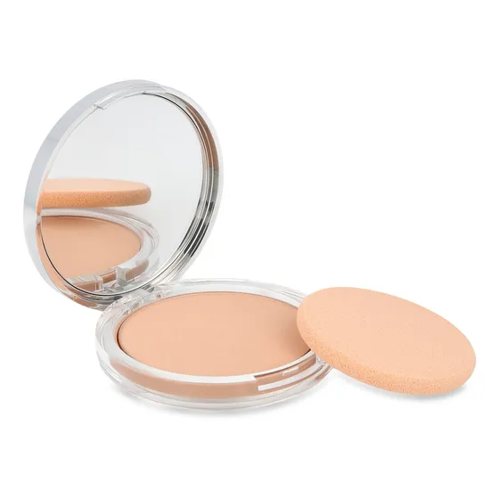 Base de maquillaje líquida Clinique Stay 645J03000 Stay-Matte Sheer Pressed Powder Stay Beige 7.6 Gm de Clinique tono stay beige - 7.6mL 7.6g