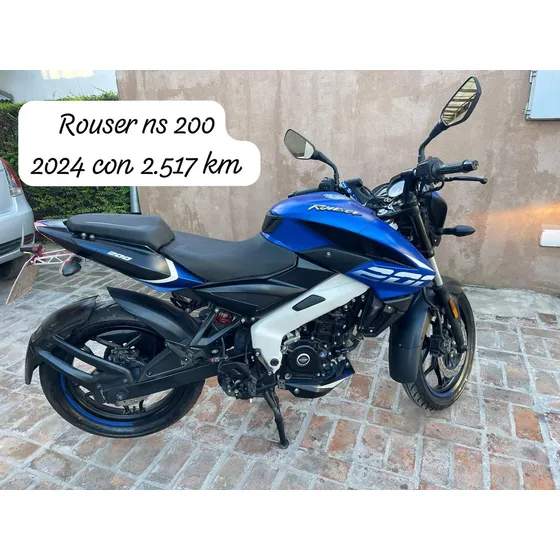 Bajaj Rouser Ns 200 2024 Con 2517 Km