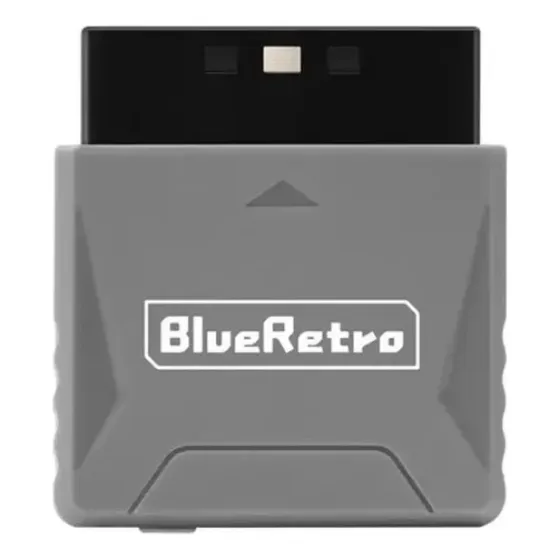 Adaptador Ps1 Ps2 Controles Bluetooth Ps5 Xbox Wii 8bitdo Cor Preto