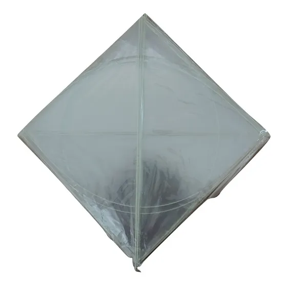 Raia Transparente 35x35 Pipa Plastico Pct Com 20unid Atacado
