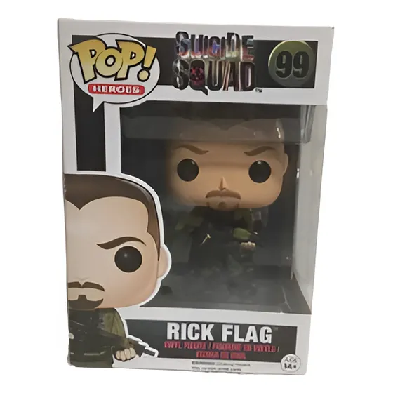 Rick Flag Funko Pop Heroes # 99