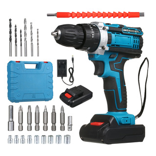 Kits De Taladros Inalámbricos Con 2 Baterías, Portátiles De Kits De Taladros Inalámbricos Con 2 Baterías, Portátiles De
