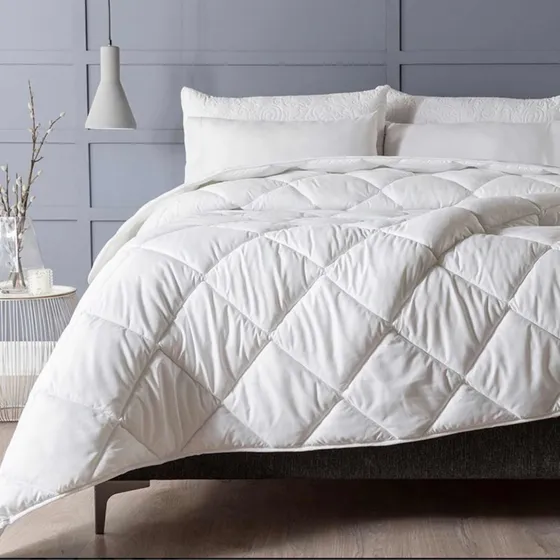 Edredon Blanco King Size Duvet Vianney Grueso