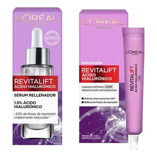 Kit Loreal Serum +contorno Ojos - mL a $2508 Kit Loreal Serum +contorno Ojos - mL a $2508