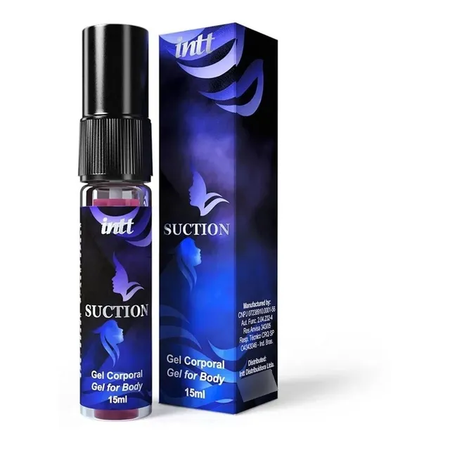 Gel Garganta Profunda Suction Oral Impede Refluxo 15ml Intt