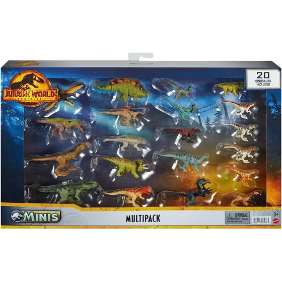 Dinosaurios Jurassic World Dominion Minis 20pk 