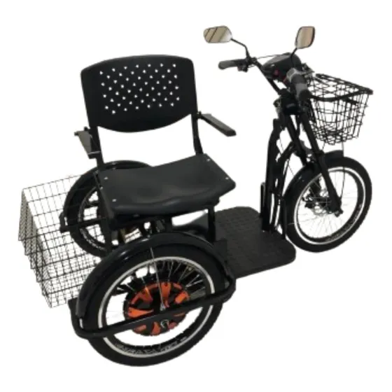 Triciclo Elétrico 2000 Watts C/ 2 Motores Tração Traseira