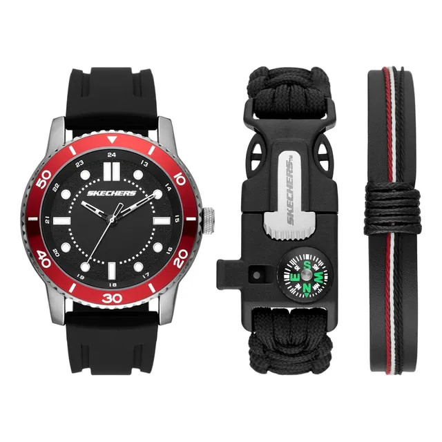 Reloj Skechers Con Juego De Pulsera Para Caballero