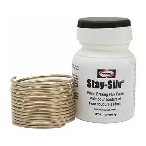 Safety Silv 56% Aleacion Soldadura Fuerte 1 Onza Troy Flujo