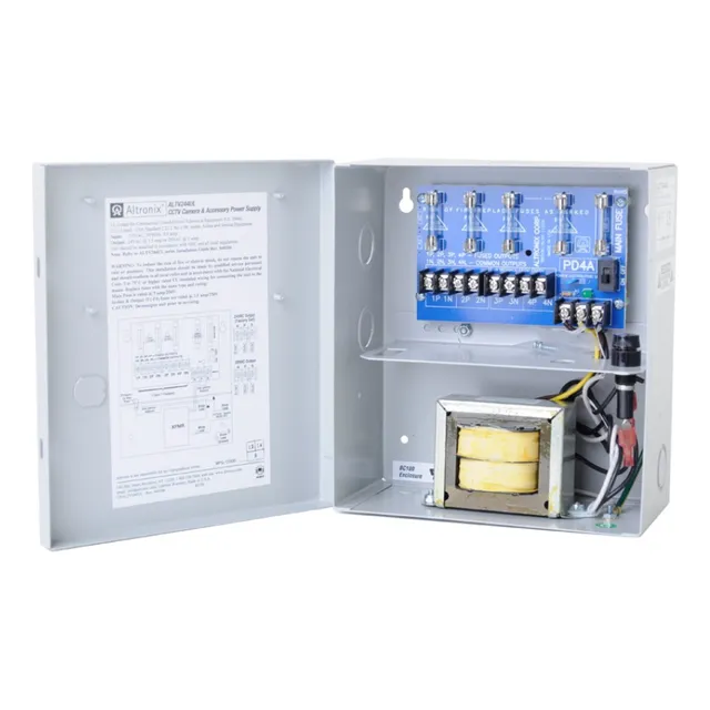 Fuente De Poder Altronix 24/28 Vca 4 Salidas P/conexion Cctv