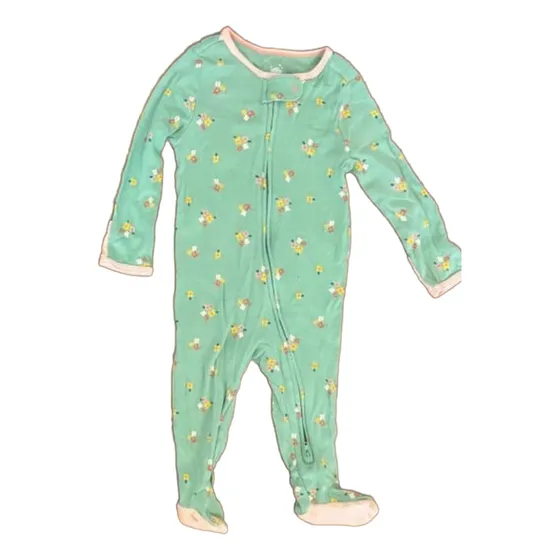 Ropa De Bebe - Pijamas Con Pies Para Bebes Niña 100% Algodón