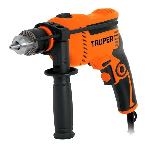 Taladro rotomartillo atornillador eléctrico de 1/2" Truper ROTO-1/2A7, 650W, caja de cartón, 110V, 60Hz