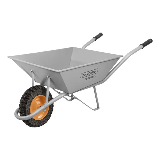 Carretilla De Mano Extraforte Tramontina Con Caja Reforzada 