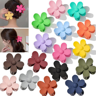 Paquete De 7 Pinzas Con Forma Flor, Pinza Para El Pelo Mate Paquete De 7 Pinzas Con Forma Flor, Pinza Para El Pelo Mate