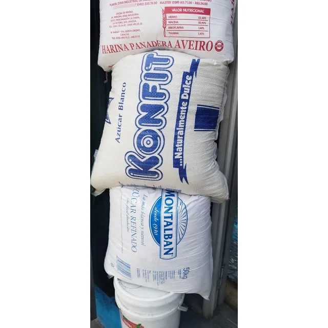 Azúcar Blanca Refinada Sacos De 50 Kilos Al Mayor Y Detal
